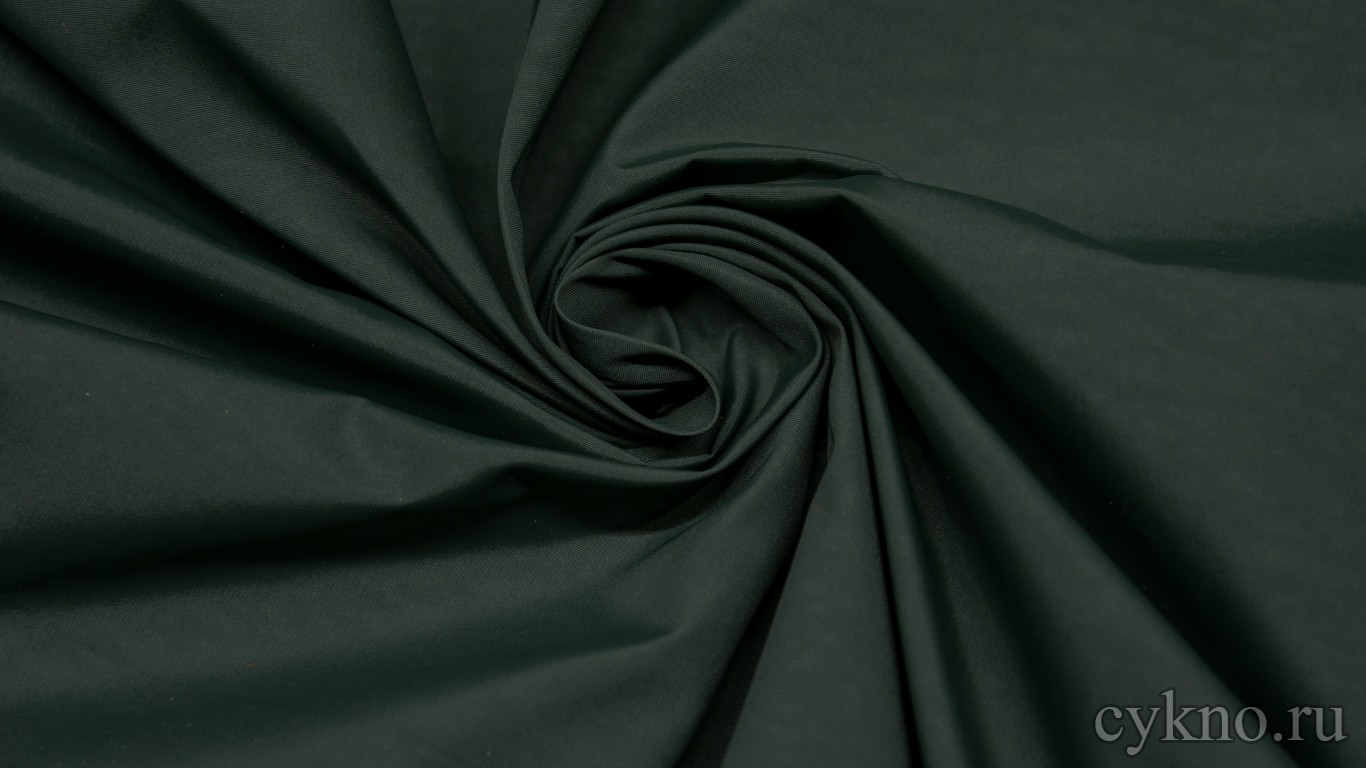 Ткань Курточная темно-зеленая